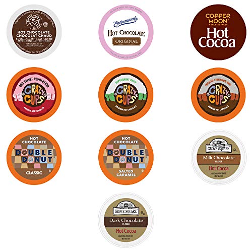 Hot Cocoa And Chocolate Variety Sampler Pack For Keurig K-Cup Br