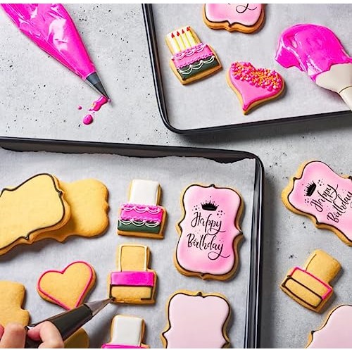 Happy Birthday Gift Basket Custom Sugar Cookies - Happy Birthday...