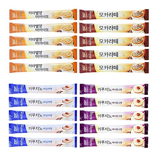 CUTIE MANGO Maxim Café Variety 20 Sticks Single Serve/ Premium K...