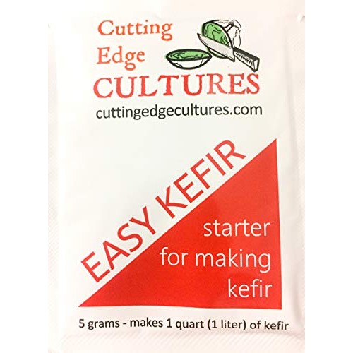 Cutting Edge Cultures Easy Kefir Starter Culture, 1 Packet, 5G,