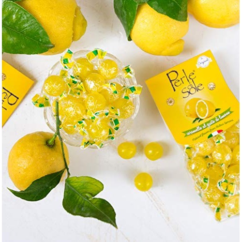 Perle Di Sole Amalfi Lemon Drops 7.05 Oz | 200 G