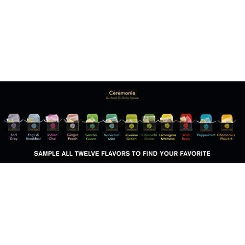 Ceremonie Tea Premium Gourmet Herbal Teas Variety Pack - Kosher
