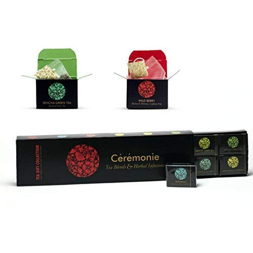 Ceremonie Tea Premium Gourmet Herbal Teas Variety Pack - Kosher