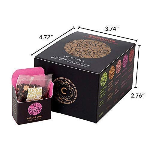 Variety Sampler Gourmet Gift Pack, By Ceremonie Tea. A Collectio