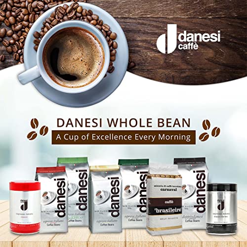 Danesi Caffe Italian Coffee Beans Whole Roasted Coffee Beans Fo