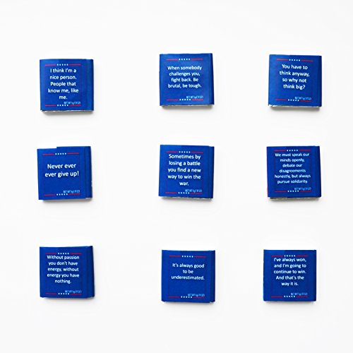 Donald Trump Quotes Chocolate Gift Set, 5X5In, 1 Box Dark Prime