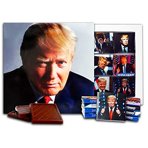 Donald Trump Quotes Chocolate Gift Set, 5X5In, 1 Box Dark Prime