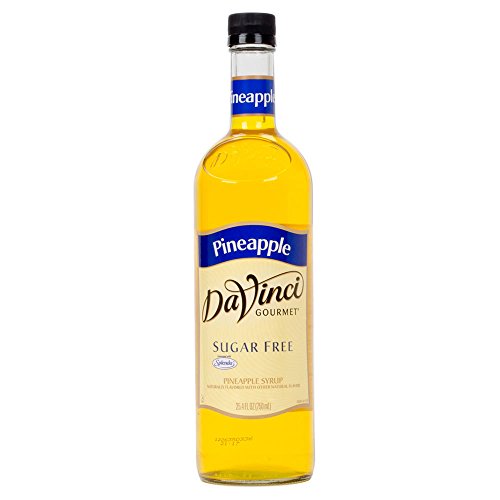 Da Vinci Gourmet Pineapple Sugar Free Syrup, 750 Ml