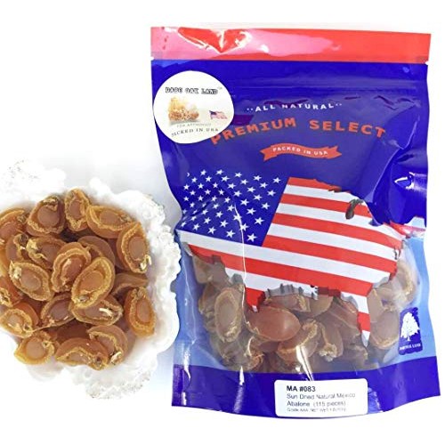 Dabc Oak Land 1Lb=453G/Bag Dried Abalone Baoyu,Dried Seafood Jer