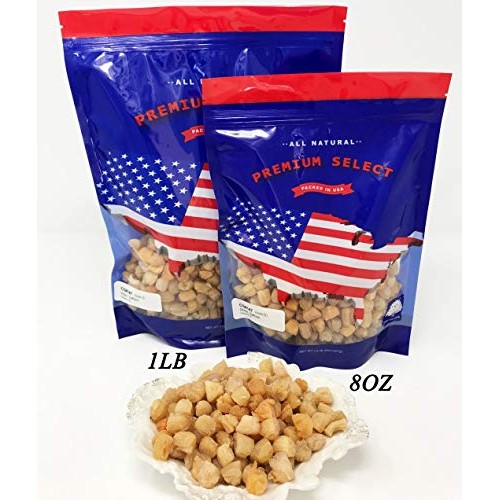 Dol 1Lb 大包裝 Natural Sun Dried Top Graded Scallop Conpoy （小