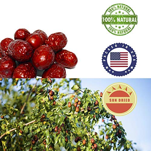Dol Dried Chinese Red Dates Jujube Hong Zao 紅棗,Grocery &Amp; Gourm