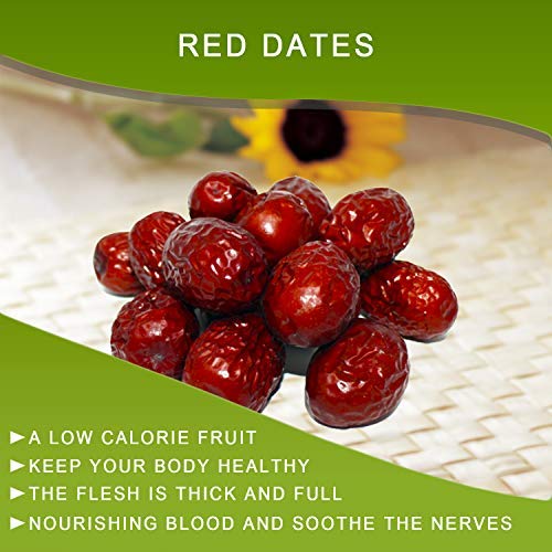 Dol Dried Chinese Red Dates Jujube Hong Zao 紅棗,Grocery &Amp; Gourm