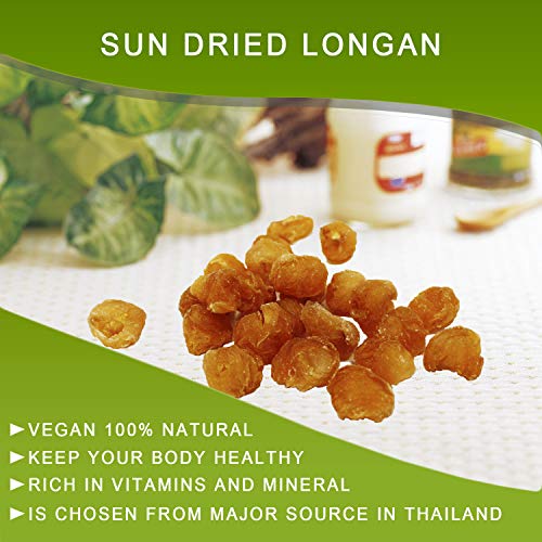 Dol Natural Dried Longan 100% Fruit Meat,Thailand Sun Dried Long