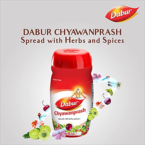 Dabur Chyawanprash 1 Kg. - Spread With Herbs &Amp; Spices Pack Of 3
