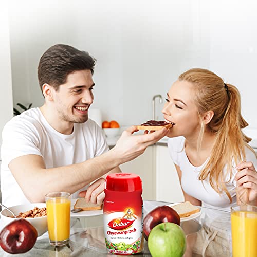 Dabur Chyawanprash 1 Kg. - Spread With Herbs &Amp; Spices Pack Of 3