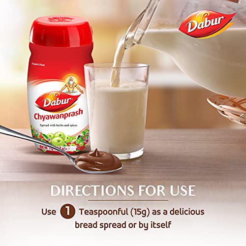 Dabur Chyawanprash 1 Kg. - Spread With Herbs &Amp; Spices Pack Of 3
