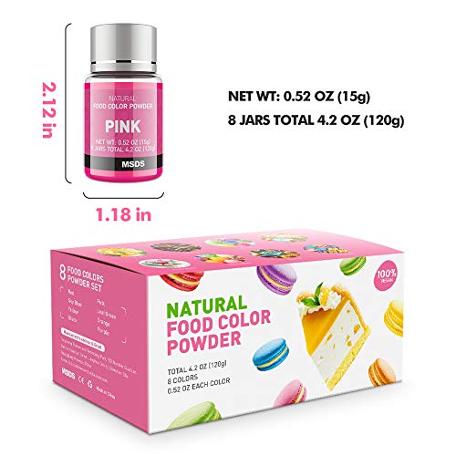 Powder Food Coloring Food Dye For Baking Cake Colors Set 8 Color