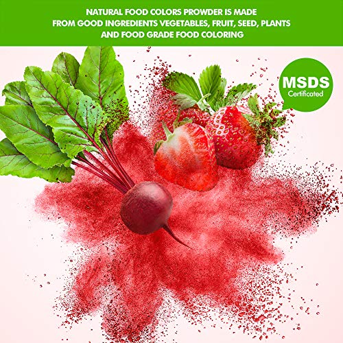 Powder Food Coloring Food Dye For Baking Cake Colors Set 8 Color