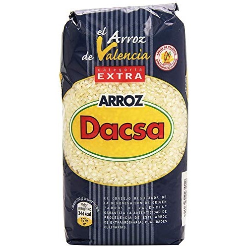 Arroz Rice Dacsa Round Rice D.O. Valencia - 2 Bags Of 2.2 Lbs