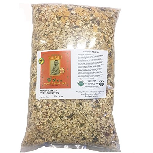 Daddys Organic Muesli 10Lbs