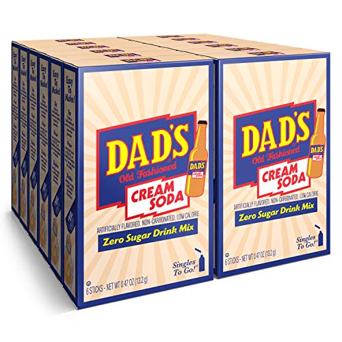 Dads Old Fashioned Cream Soda Singles To Go, Pack Of 12 – Enjoy