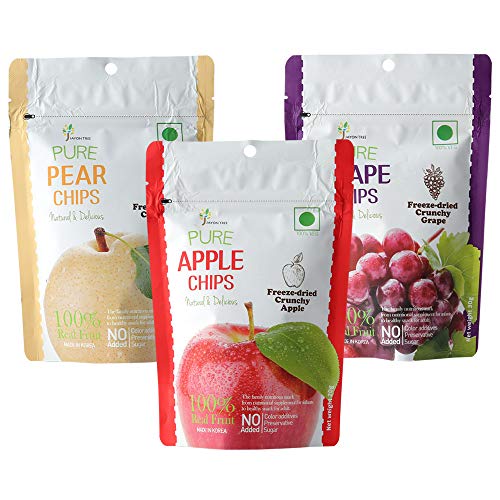 Saeng Saeng 100% Korean Traditional Freeze-Dried Crunchy Fruit C