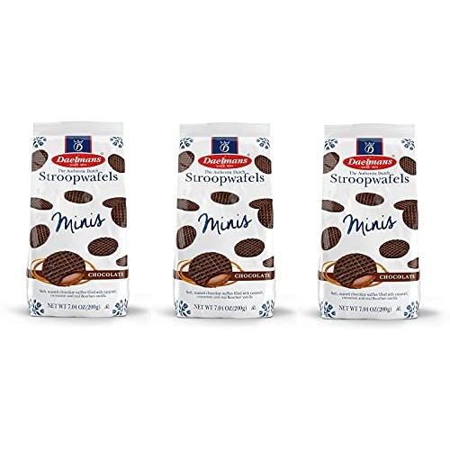 Daelmans Stroopwafels, Dutch Waffles Soft Toasted, Chocolate, Of