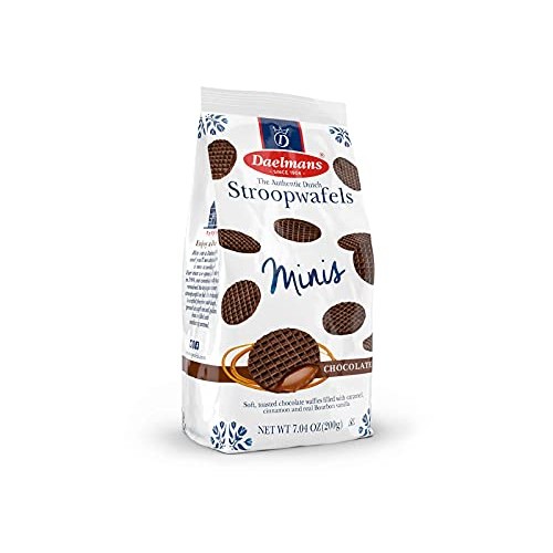 Daelmans Stroopwafels, Dutch Waffles Soft Toasted, Chocolate, Of