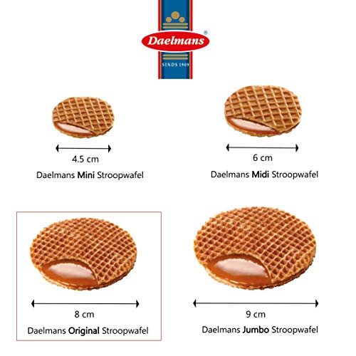 Daelmans Caramel Wafer, Stroopwafel 8.11 Oz 230G