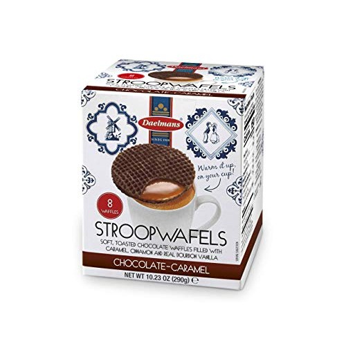 Daelmans Stroopwafel Cookie Assortment 4 Boxes 2-Caramel, 1 H