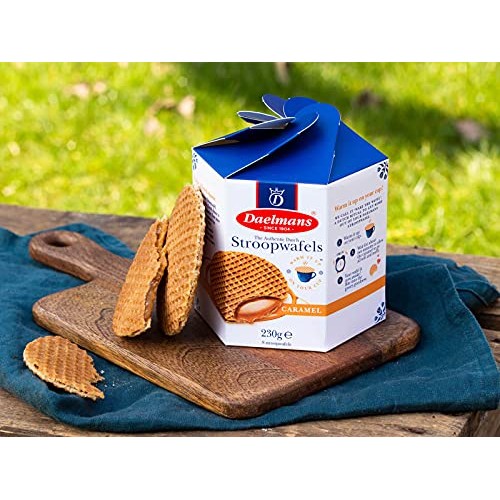 Daelmans Stroopwafels, Dutch Waffles Soft Toasted, 24 Pack Caram