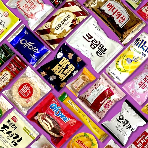 Dagaon Favorite Korean Snack Box 30 Count - Appetizing Gift and ...