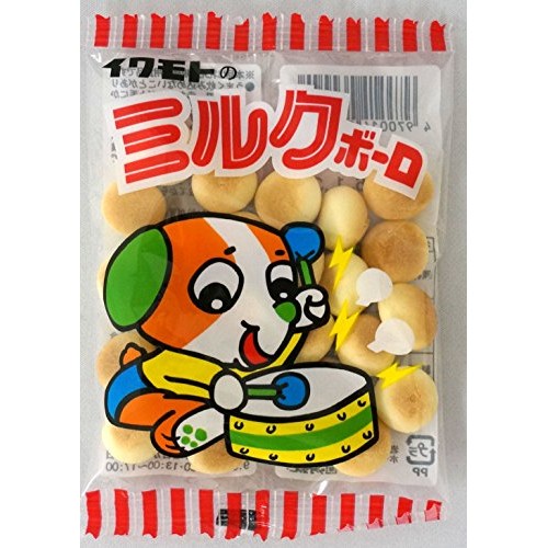 Iwamoto Millk Bolo 30 Packages Japanese Famous Junk Food Snack D