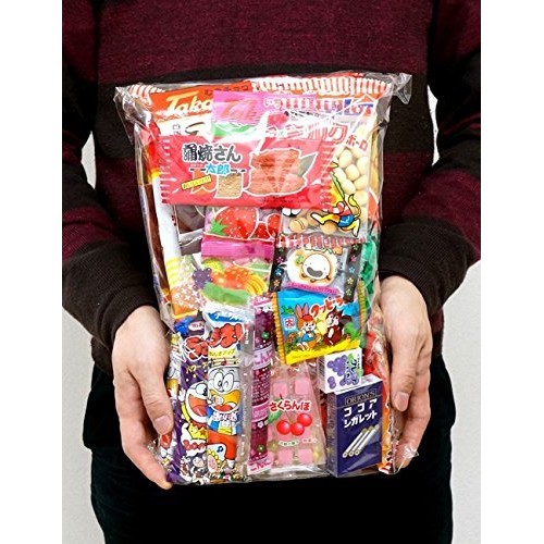 Assorted Japanese Junk Food Snack Dagashi Economical 34 Packs
