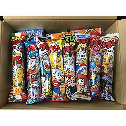 Assorted Japanese Junk Food Snack Dagashi Economical 34 Packs
