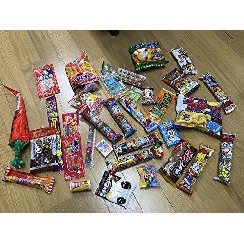 Assorted Japanese Junk Food Snack Dagashi Economical 34 Packs