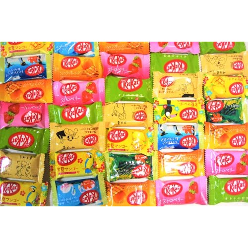 DagashiyaBox Japanese Treats Snacks Assortment Box with 80~90 Ba...