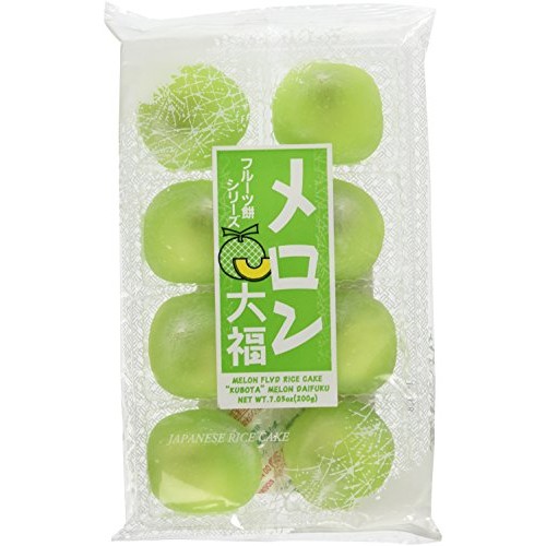 Japanese Fruits Daifuku Rice Cake-Melon Flavor