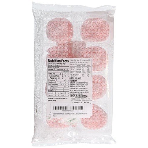 Japanese Fruits Daifuku Rice Cake-Strawberry