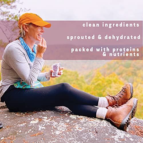 Daily Crunch Sprouted Almonds, 5 Ounce Resealable Bags Cacao an...