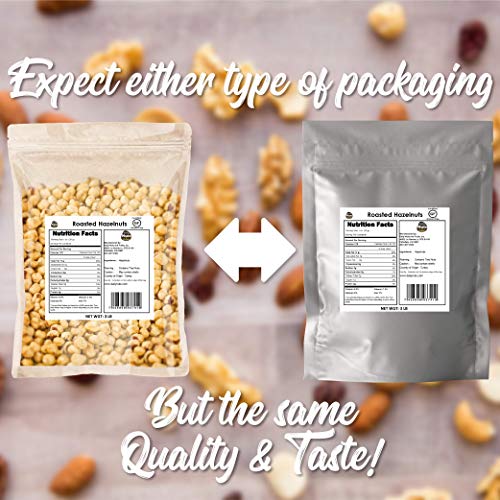 Blanched / Roasted Hazelnuts 3 Lb |Unsalted| Filberts | No Skin