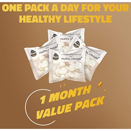 Just Macadamias Raw, 2 Lb, 32 Packs 1Oz, No Additives, Uns