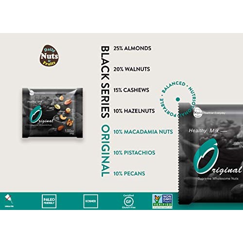 Daily Nuts Healthy Mix Multipacks Unsalted, No Additives, Dry Ro