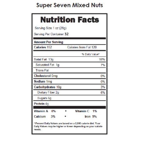 Daily Nuts Healthy Mix Super Seven Mix, 32 Pack