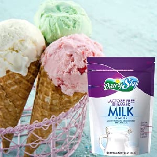 Dairysky Lactose Free Milk Powder - Shelf Stable Powdered Nonfat