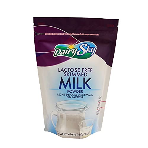 Dairysky Lactose Free Milk Powder - Shelf Stable Powdered Nonfat