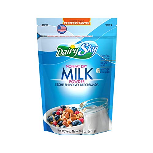 Dairysky Nonfat Dry Milk Powder-Gluten Free-Non Gmo-Trans Fat Fr