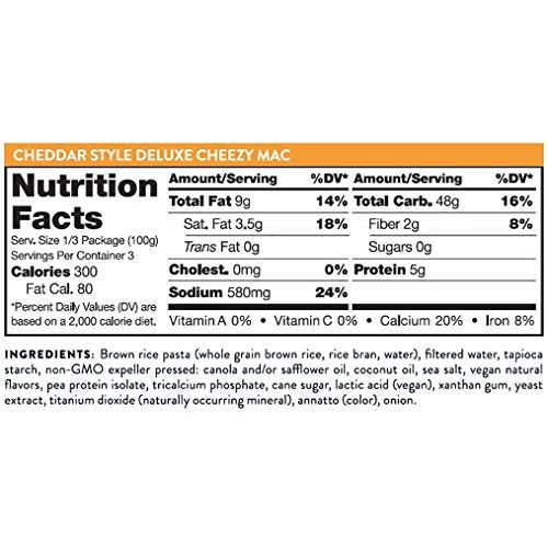 Daiya Cheezy Mac, Cheddar Style :: Rich &Amp; Creamy Plant-Based Mac