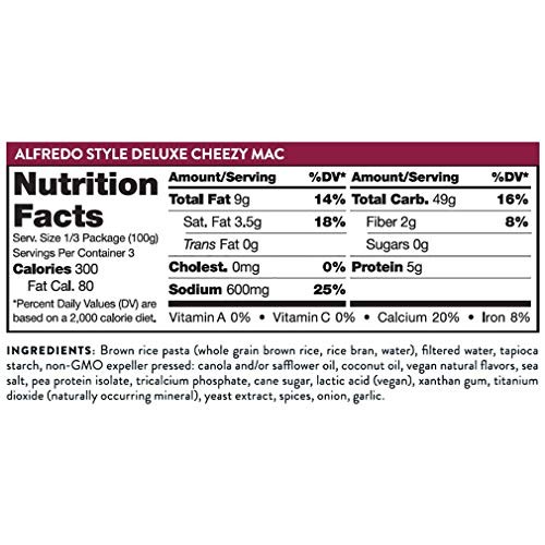 Daiya Cheezy Mac Variety Pack :: 3 Flavors - Cheddar, Bacn Ched