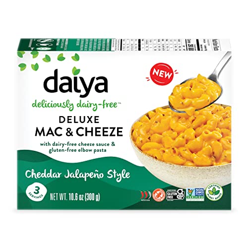 Daiya Dairy Free Gluten Free Cheddar Jalapeño Style Vegan Mac an...